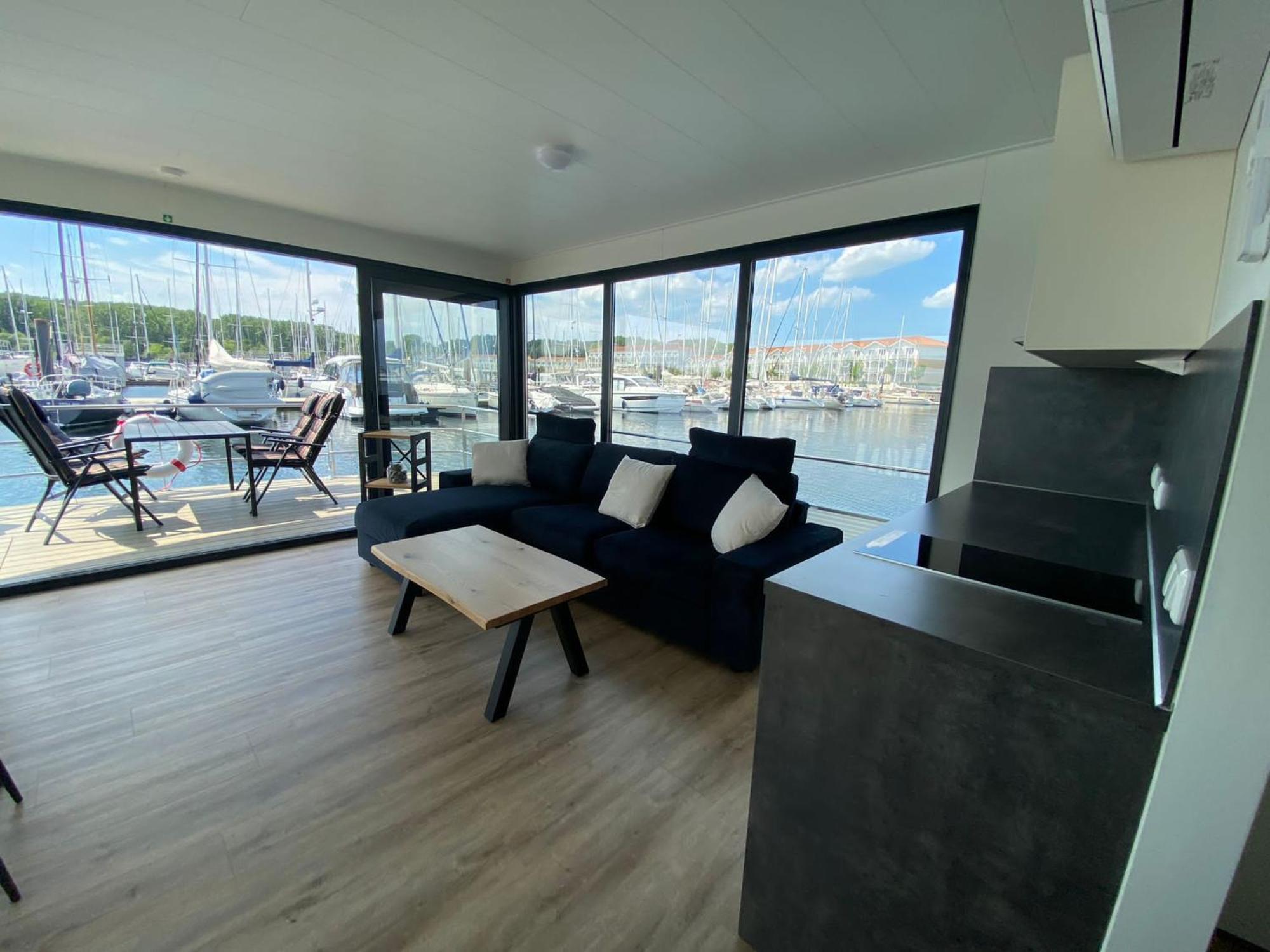 Urlaub Auf Dem Wasser Mit Einmaligen Ausblick - Well Hausboote Boltenhagen 10 Exterior photo
