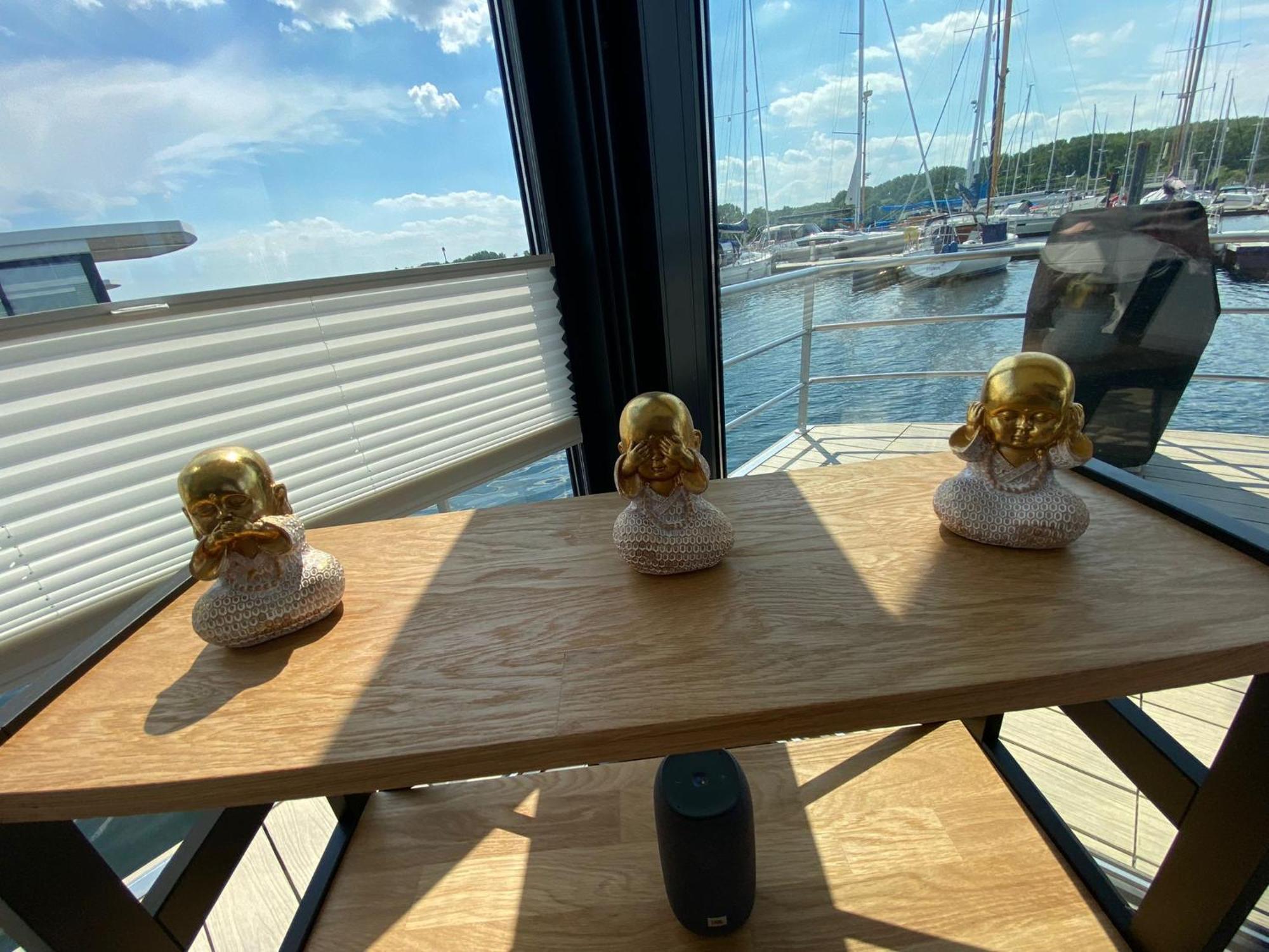 Urlaub Auf Dem Wasser Mit Einmaligen Ausblick - Well Hausboote Boltenhagen 10 Exterior photo
